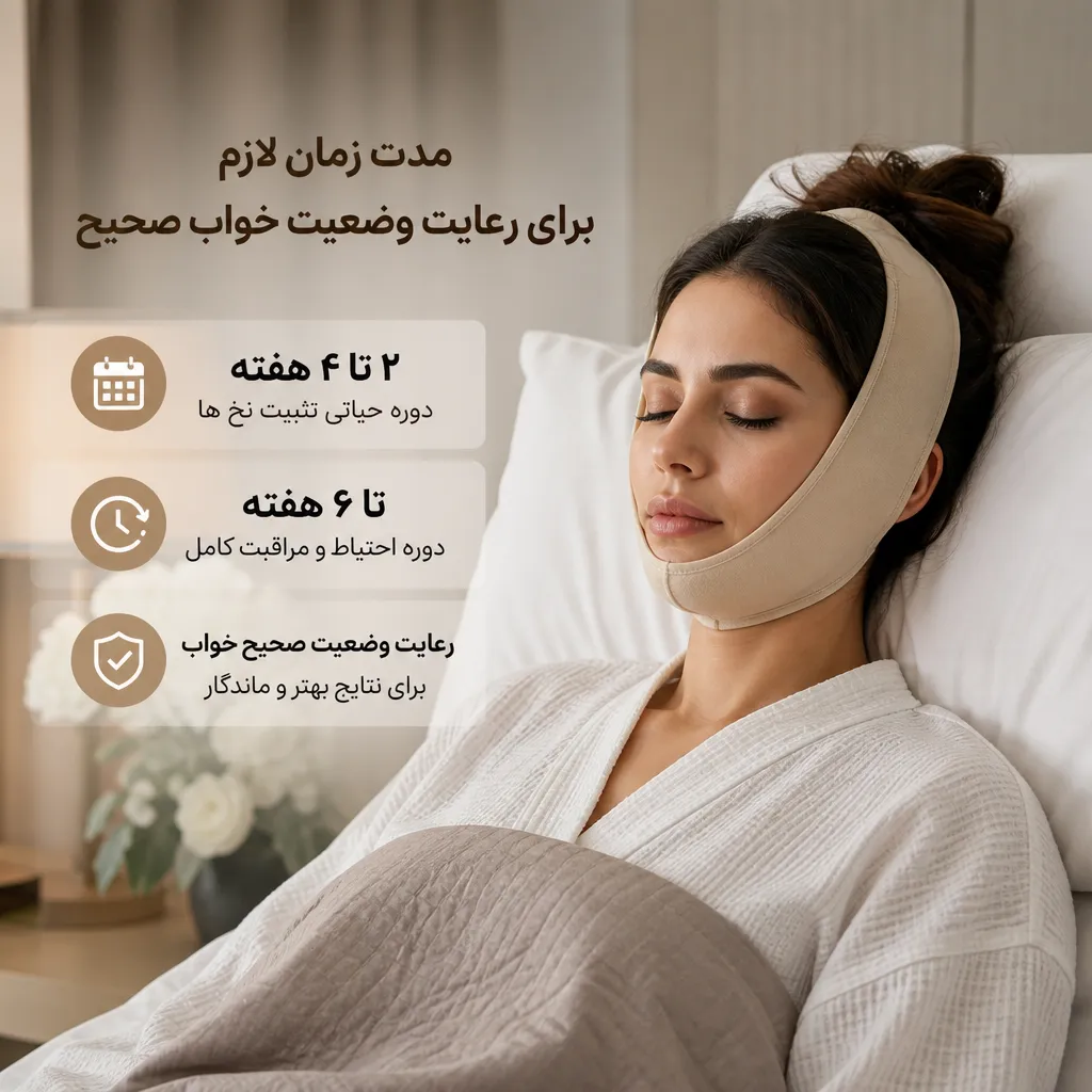 مدت زمان لازم برای رعایت وضعیت خواب صحیح