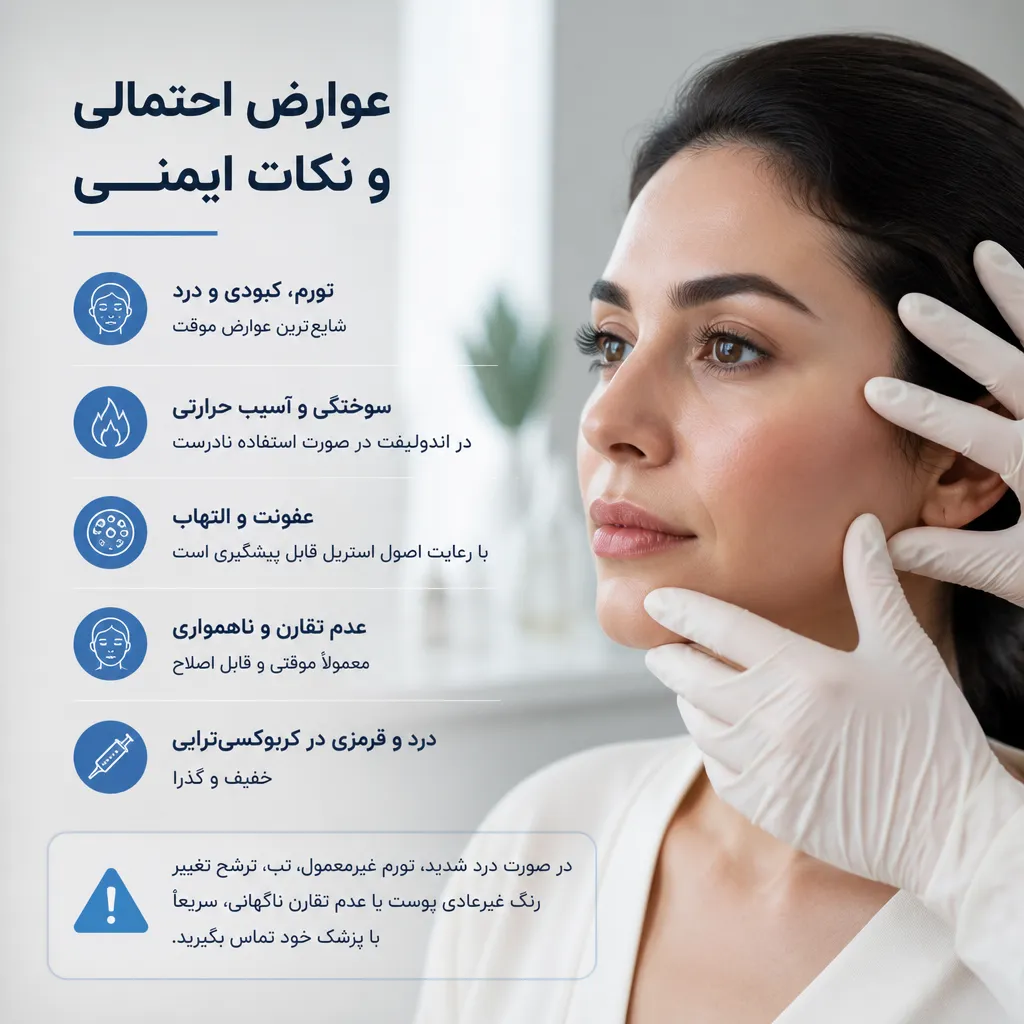 عوارض احتمالی و نکات ایمنی