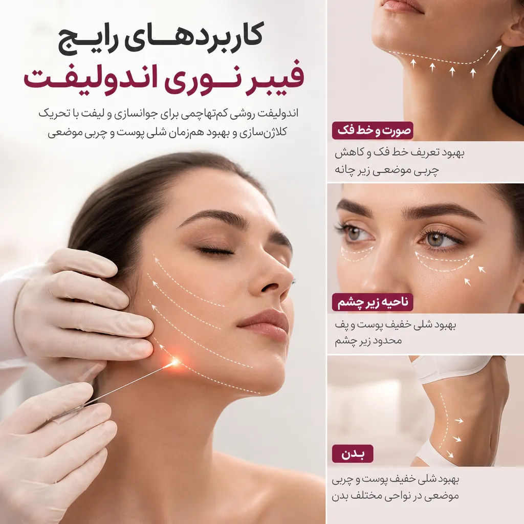 کاربردهای رایج فیبر نوری اندولیفت